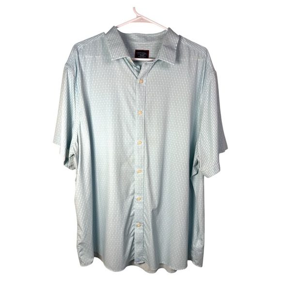 UNTUCKit Short Sleeve Button Up Shirt Size XXL - Picture 1 of 6